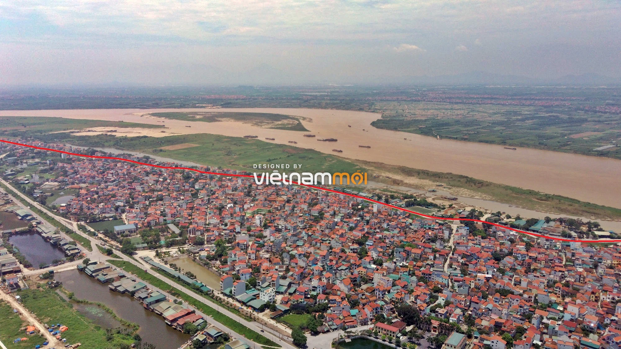 Toàn cảnh phân khu đô thị sông Hồng thuộc địa bàn huyện Đan Phượng - Ảnh 8.