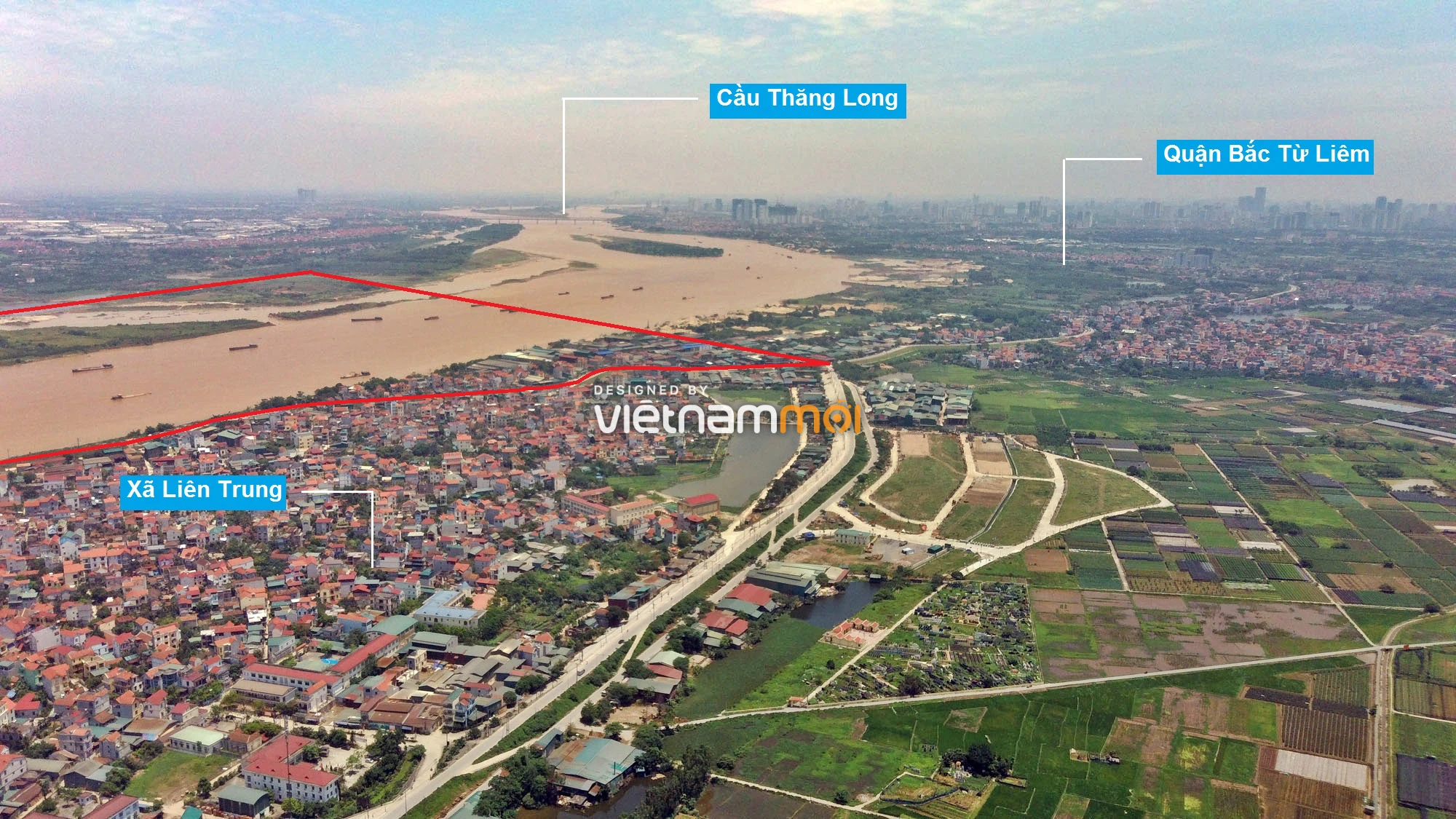 Toàn cảnh phân khu đô thị sông Hồng thuộc địa bàn huyện Đan Phượng - Ảnh 13.