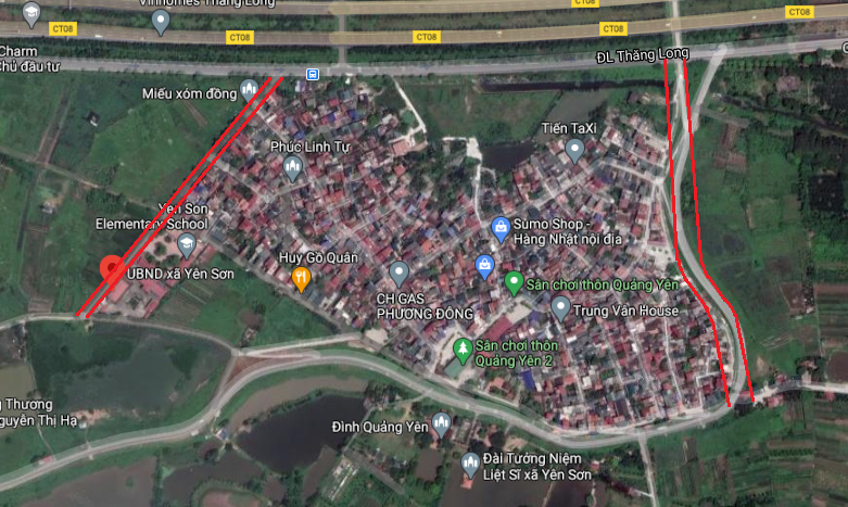 Hà Nội sẽ mở đường mới tại huyện Quốc Oai - Ảnh 1. Hà Nội sẽ mở đường mới tại huyện Quốc Oai - Ảnh 1.