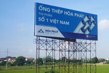 Hòa Phát tiêu thụ hơn 53.000 tấn ống thép, gần gấp đôi Hoa Sen