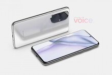 Hình ảnh render đầu tiên của Huawei P50 xuất hiện với 2 camera lớn