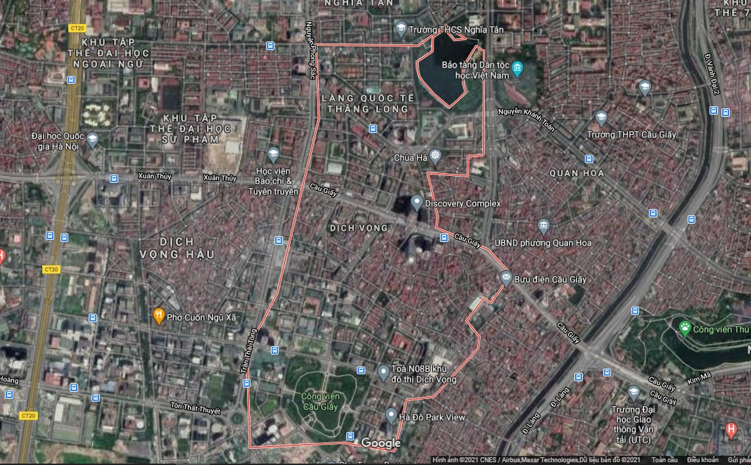 Bản đồ quy hoạch sử dụng đất phường Dịch Vọng, Cầu Giấy, Hà Nội - Ảnh 1. Bản đồ quy hoạch sử dụng đất phường Dịch Vọng, Cầu Giấy, Hà Nội - Ảnh 1.