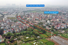 Những khu đất sắp thu hồi để mở đường ở phường Xuân Phương, Nam Từ Liêm, Hà Nội (phần 1)