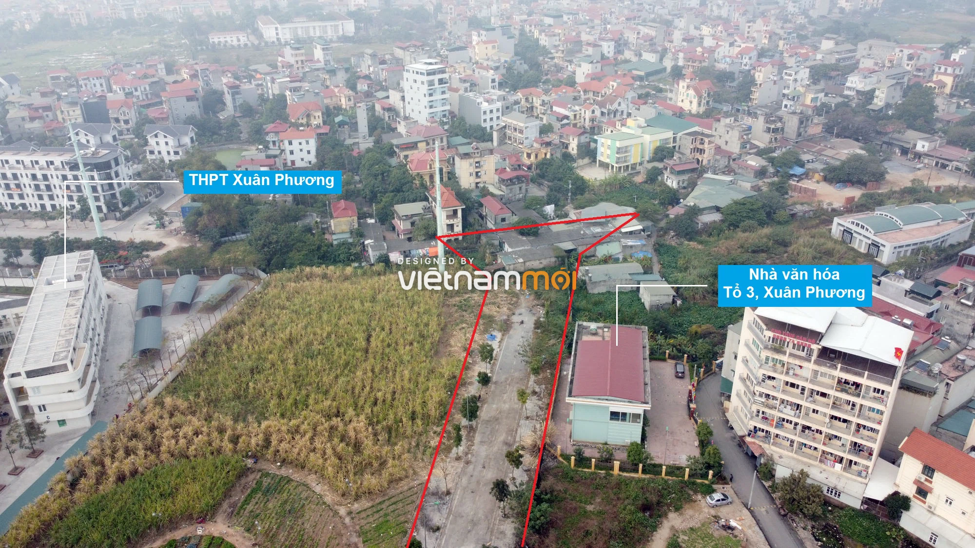 Những khu đất sắp thu hồi để mở đường ở phường Xuân Phương, Nam Từ Liêm, Hà Nội (phần 1) - Ảnh 10. Những khu đất sắp thu hồi để mở đường ở phường Xuân Phương, Nam Từ Liêm, Hà Nội (phần 1) - Ảnh 10.