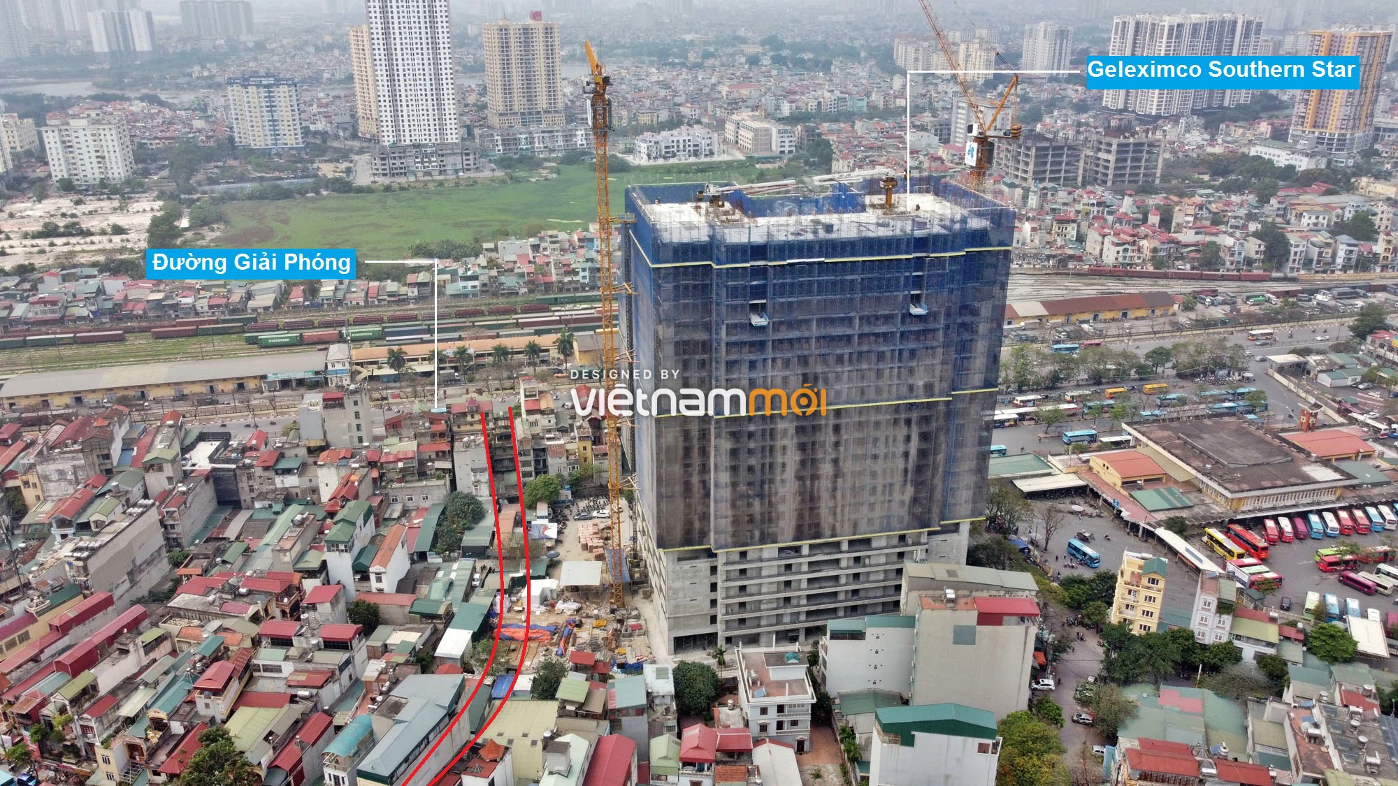 Đường sẽ mở theo quy hoạch ở phường Giáp Bát, Hoàng Mai, Hà Nội (phần 2) - Ảnh 7. Đường sẽ mở theo quy hoạch ở phường Giáp Bát, Hoàng Mai, Hà Nội (phần 2) - Ảnh 7.