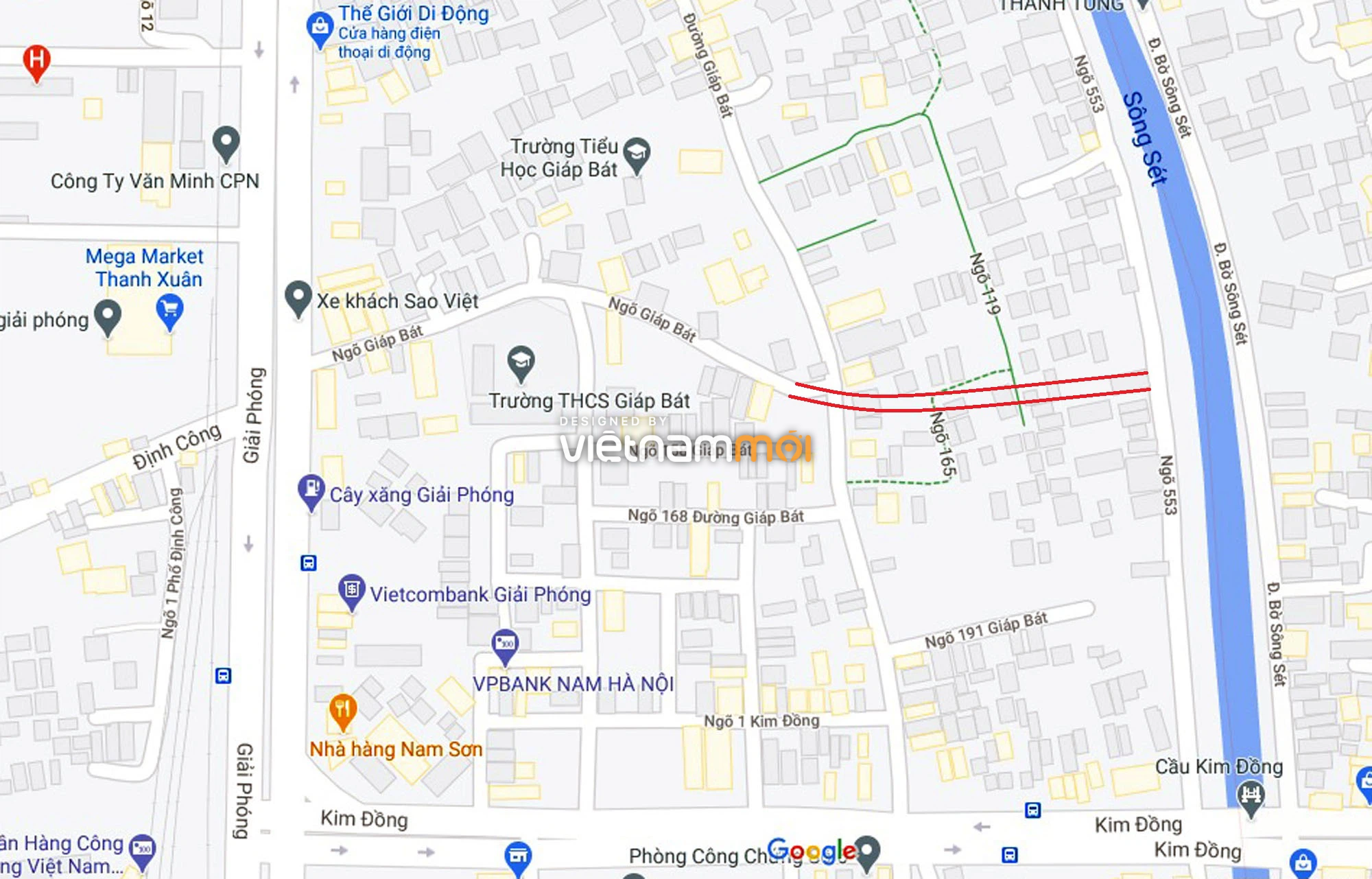 Đường sẽ mở theo quy hoạch ở phường Giáp Bát, Hoàng Mai, Hà Nội (phần 2) - Ảnh 9. Đường sẽ mở theo quy hoạch ở phường Giáp Bát, Hoàng Mai, Hà Nội (phần 2) - Ảnh 9.