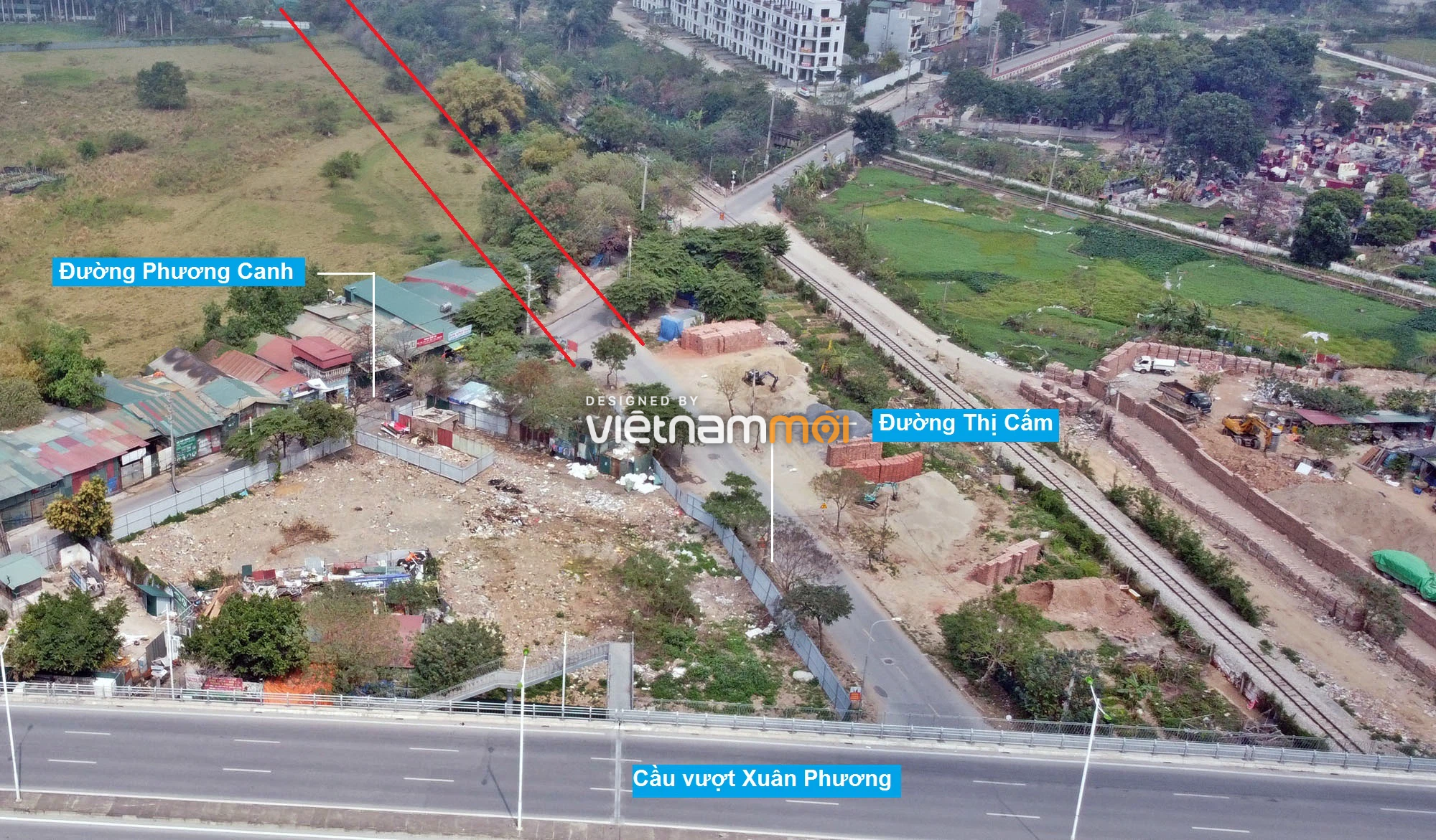 Đường sẽ mở theo quy hoạch ở phường Phương Canh, Nam Từ Liêm, Hà Nội (phần 2) - Ảnh 7. Đường sẽ mở theo quy hoạch ở phường Phương Canh, Nam Từ Liêm, Hà Nội (phần 2) - Ảnh 7.