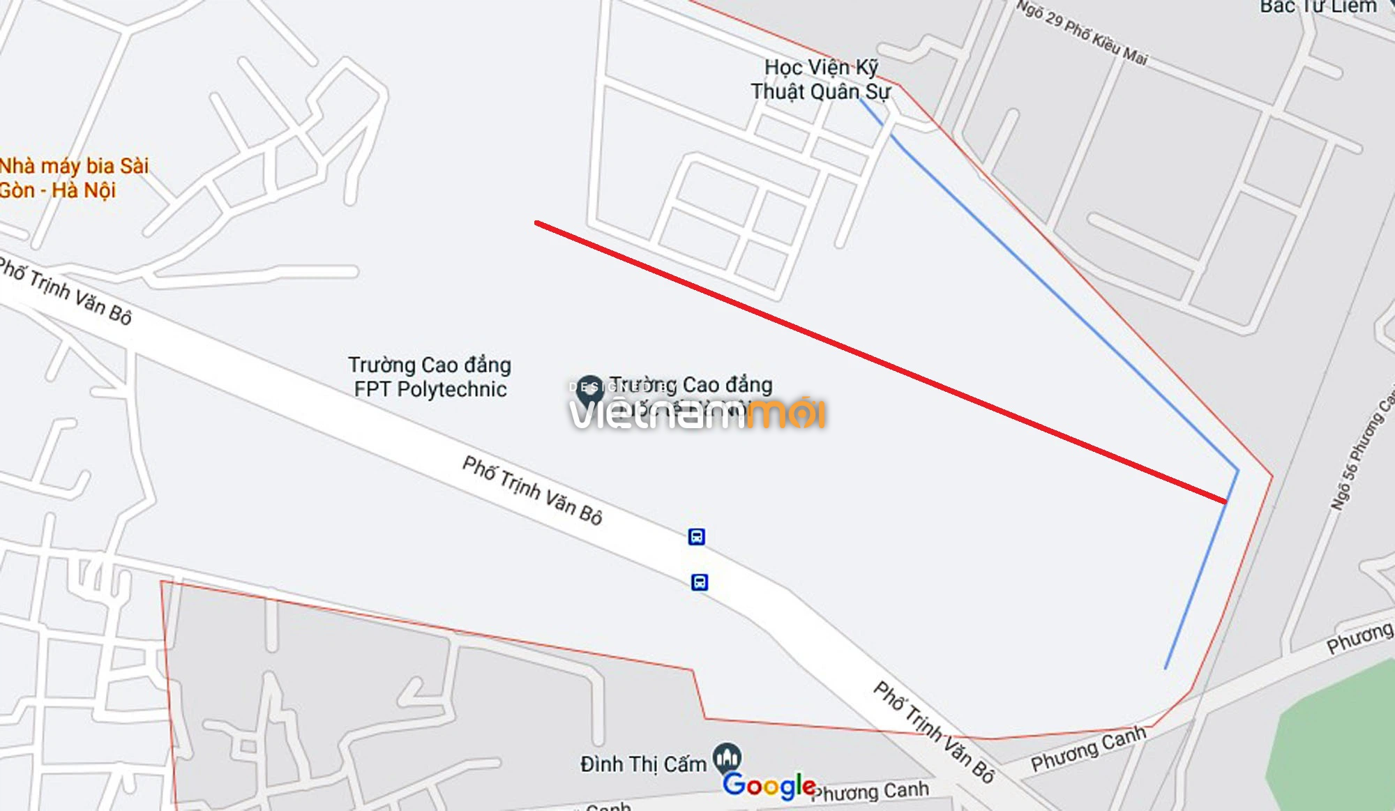 Đường sẽ mở theo quy hoạch ở phường Phương Canh, Nam Từ Liêm, Hà Nội (phần 2) - Ảnh 10. Đường sẽ mở theo quy hoạch ở phường Phương Canh, Nam Từ Liêm, Hà Nội (phần 2) - Ảnh 10.
