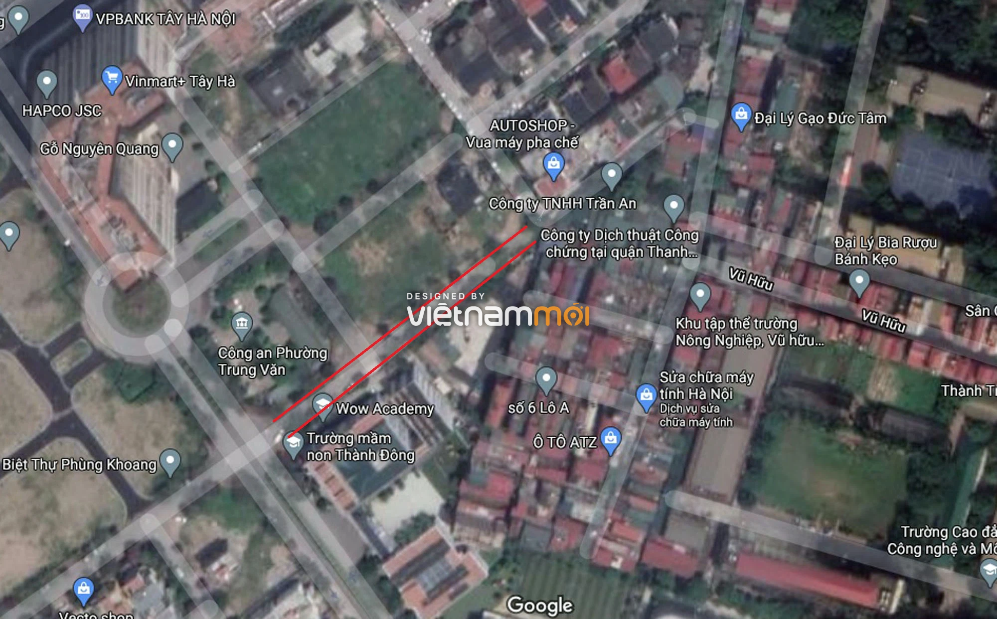 Đường sẽ mở theo quy hoạch ở phường Trung Văn, Nam Từ Liêm, Hà Nội (phần 2) - Ảnh 6. Đường sẽ mở theo quy hoạch ở phường Trung Văn, Nam Từ Liêm, Hà Nội (phần 2) - Ảnh 6.
