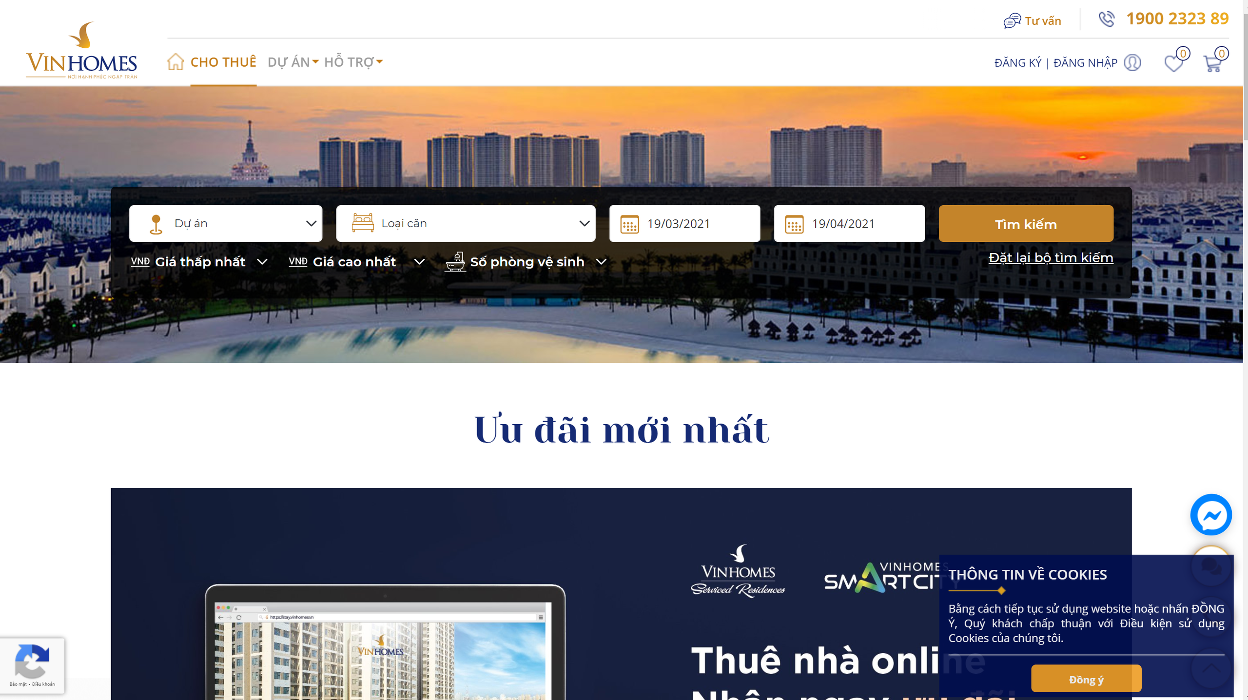 Vinhomes ra mắt sàn giao dịch thuê nhà online - Ảnh 1. Vinhomes ra mắt sàn giao dịch thuê nhà online - Ảnh 1.