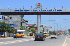 Phúc Thọ sẽ thu hồi hơn 141 ha đất năm 2021 để làm 44 dự án, trong đó có đường nối quốc lộ 32 và 21A