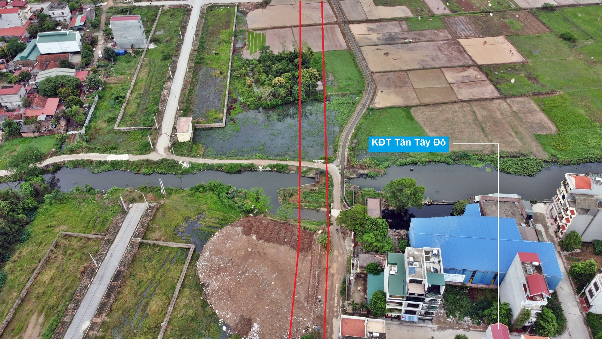 Đường sẽ mở theo quy hoạch ở xã Tân Lập, Đan Phượng, Hà Nội (phần 2) - Ảnh 8. Đường sẽ mở theo quy hoạch ở xã Tân Lập, Đan Phượng, Hà Nội (phần 2) - Ảnh 8.