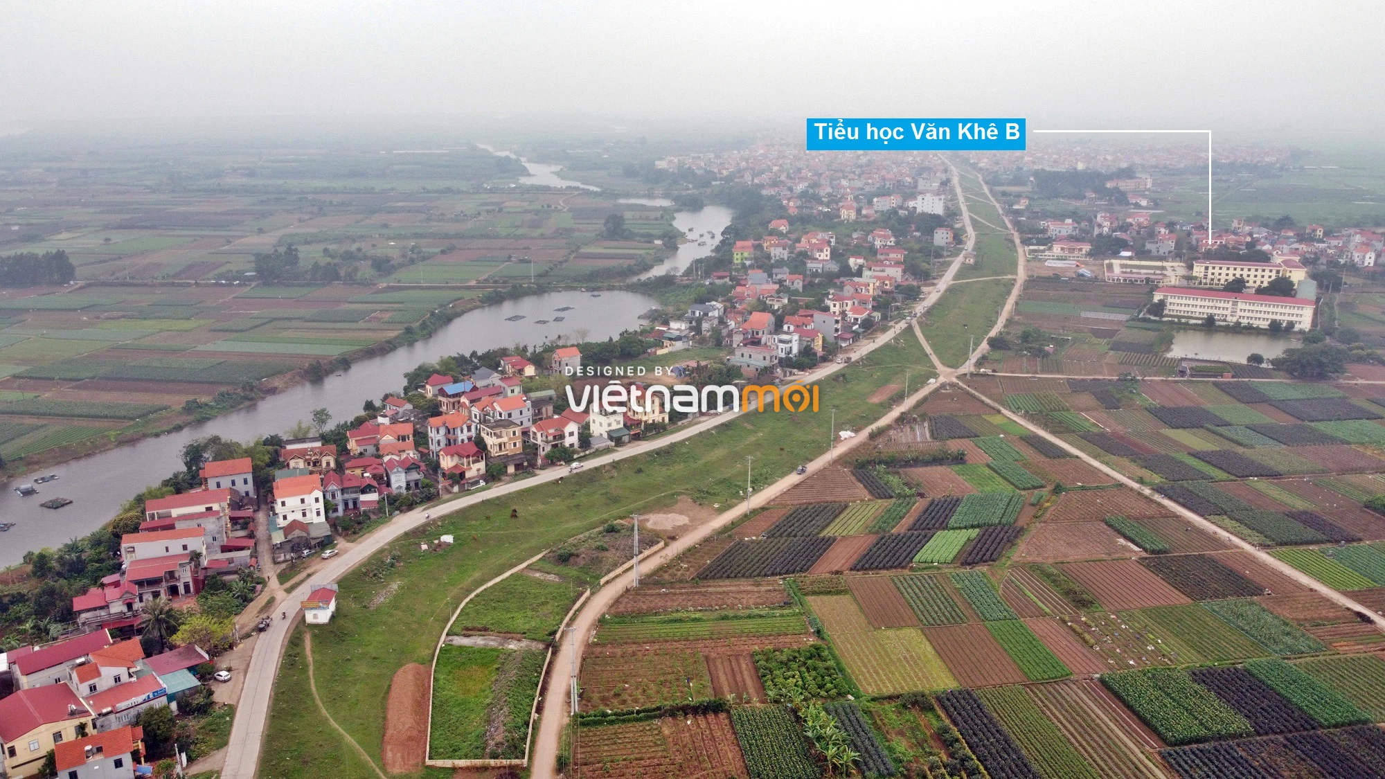 Toàn cảnh hiện trạng Phân khu đô thị sông Hồng trên địa bàn huyện Mê Linh - Ảnh 6.