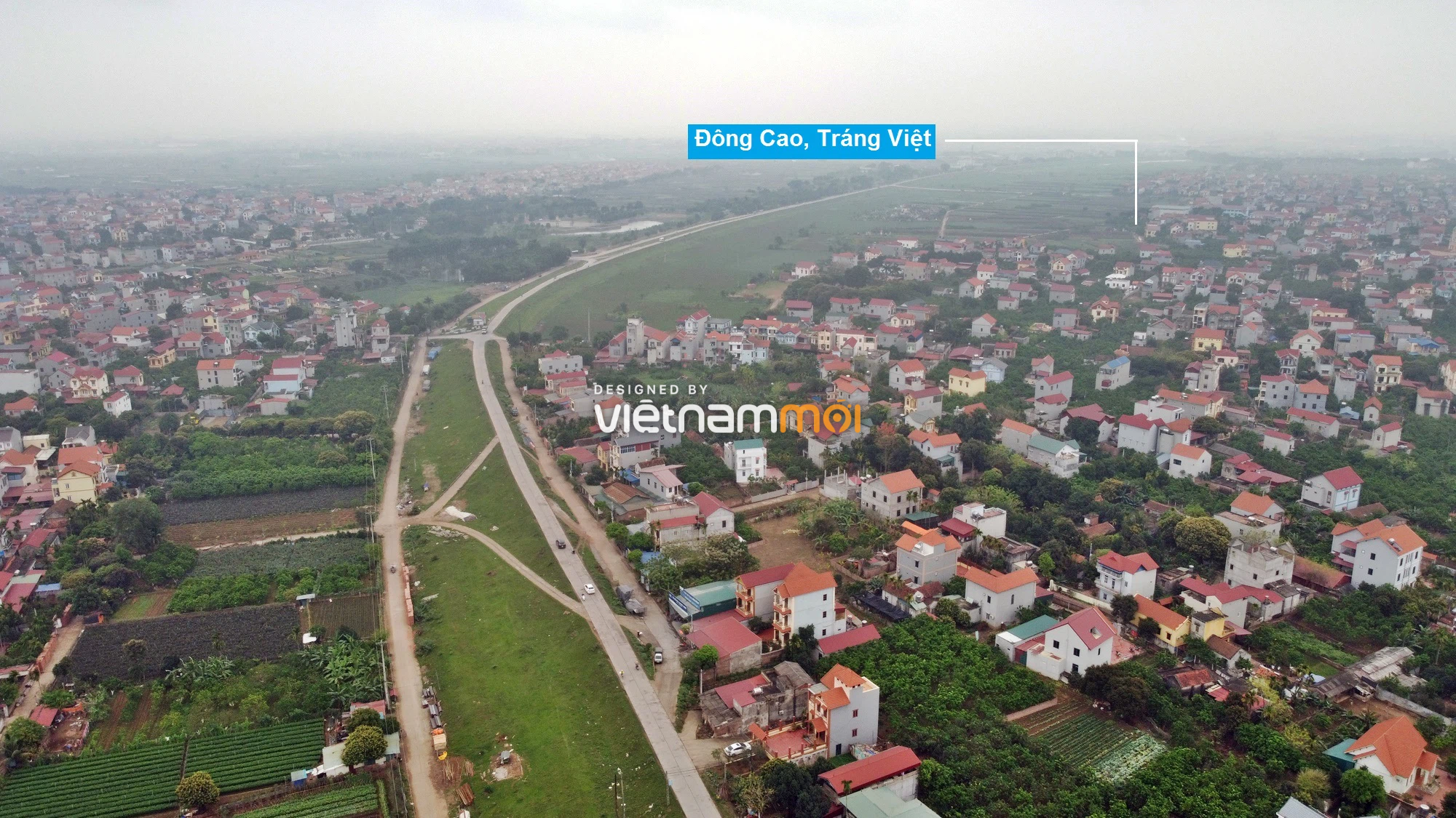 Toàn cảnh hiện trạng Phân khu đô thị sông Hồng trên địa bàn huyện Mê Linh - Ảnh 7.