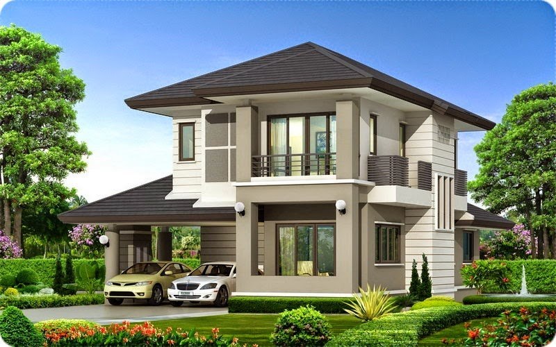 Tham khảo một số mẫu nhà 2 tầng đẹp và hiện đại năm 2021 - Ảnh 8. Tham khảo một số mẫu nhà 2 tầng đẹp và hiện đại năm 2021 - Ảnh 8.