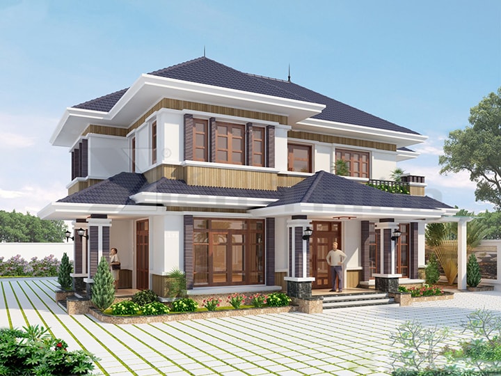 Tham khảo một số mẫu nhà 2 tầng đẹp và hiện đại năm 2021 - Ảnh 18. Tham khảo một số mẫu nhà 2 tầng đẹp và hiện đại năm 2021 - Ảnh 18.