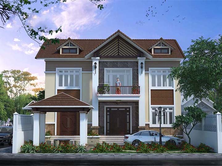 Tham khảo một số mẫu nhà 2 tầng đẹp và hiện đại năm 2021 - Ảnh 19. Tham khảo một số mẫu nhà 2 tầng đẹp và hiện đại năm 2021 - Ảnh 19.