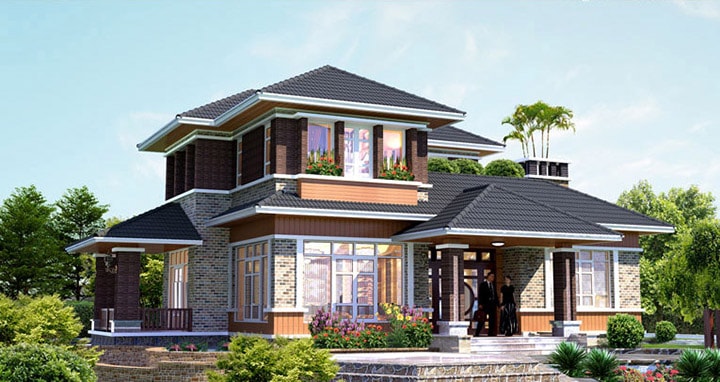 Tham khảo một số mẫu nhà 2 tầng đẹp và hiện đại năm 2021 - Ảnh 22. Tham khảo một số mẫu nhà 2 tầng đẹp và hiện đại năm 2021 - Ảnh 22.