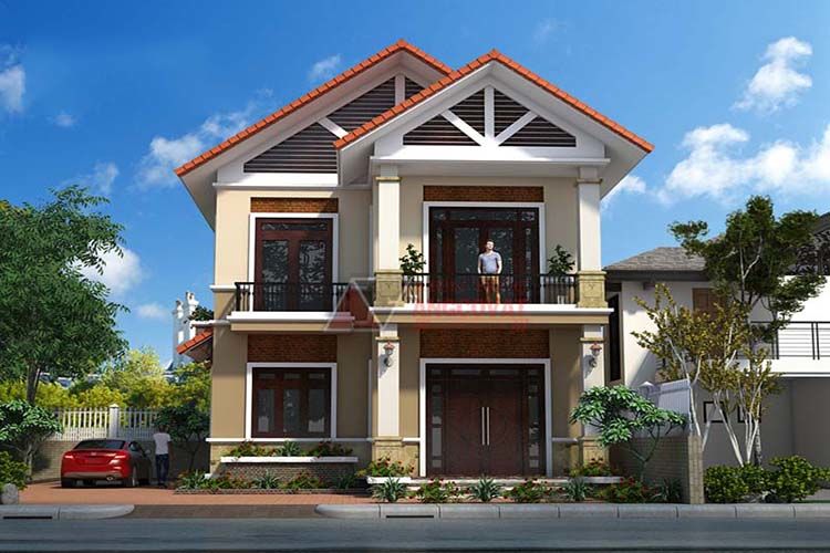 Tham khảo một số mẫu nhà 2 tầng đẹp và hiện đại năm 2021 - Ảnh 10. Tham khảo một số mẫu nhà 2 tầng đẹp và hiện đại năm 2021 - Ảnh 10.