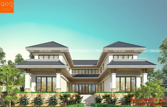 Tham khảo một số mẫu nhà 2 tầng đẹp và hiện đại năm 2021 - Ảnh 15. Tham khảo một số mẫu nhà 2 tầng đẹp và hiện đại năm 2021 - Ảnh 15.