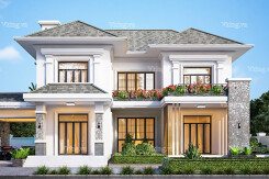 Tham khảo một số mẫu nhà 2 tầng đẹp và hiện đại năm 2021