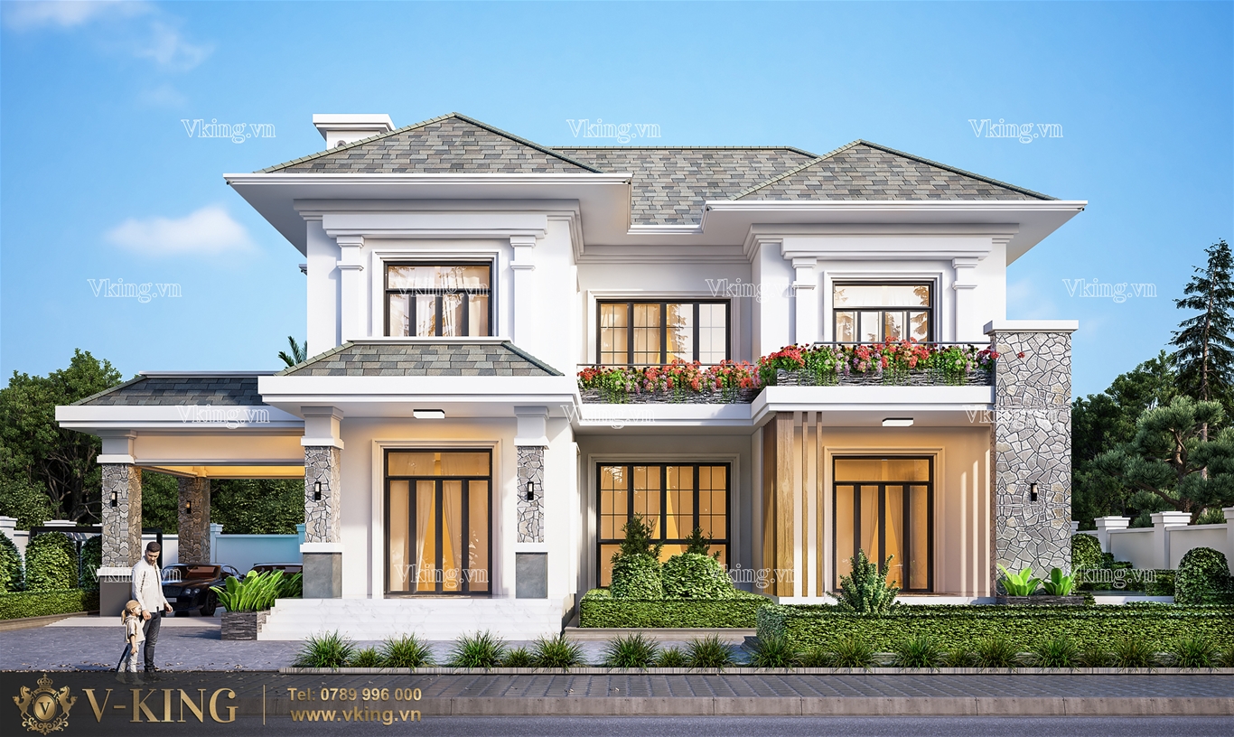 Tham khảo một số mẫu nhà 2 tầng đẹp và hiện đại năm 2021 - Ảnh 14. Tham khảo một số mẫu nhà 2 tầng đẹp và hiện đại năm 2021 - Ảnh 14.