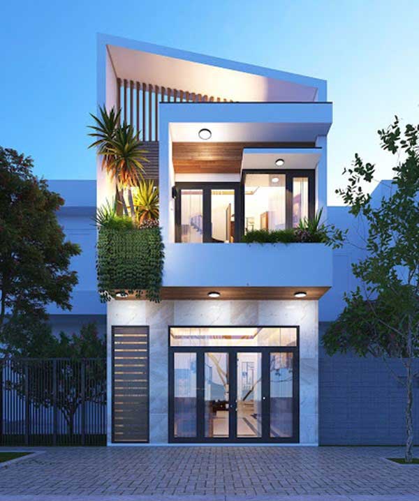 Tham khảo một số mẫu nhà 2 tầng đẹp và hiện đại năm 2021 - Ảnh 5. Tham khảo một số mẫu nhà 2 tầng đẹp và hiện đại năm 2021 - Ảnh 5.