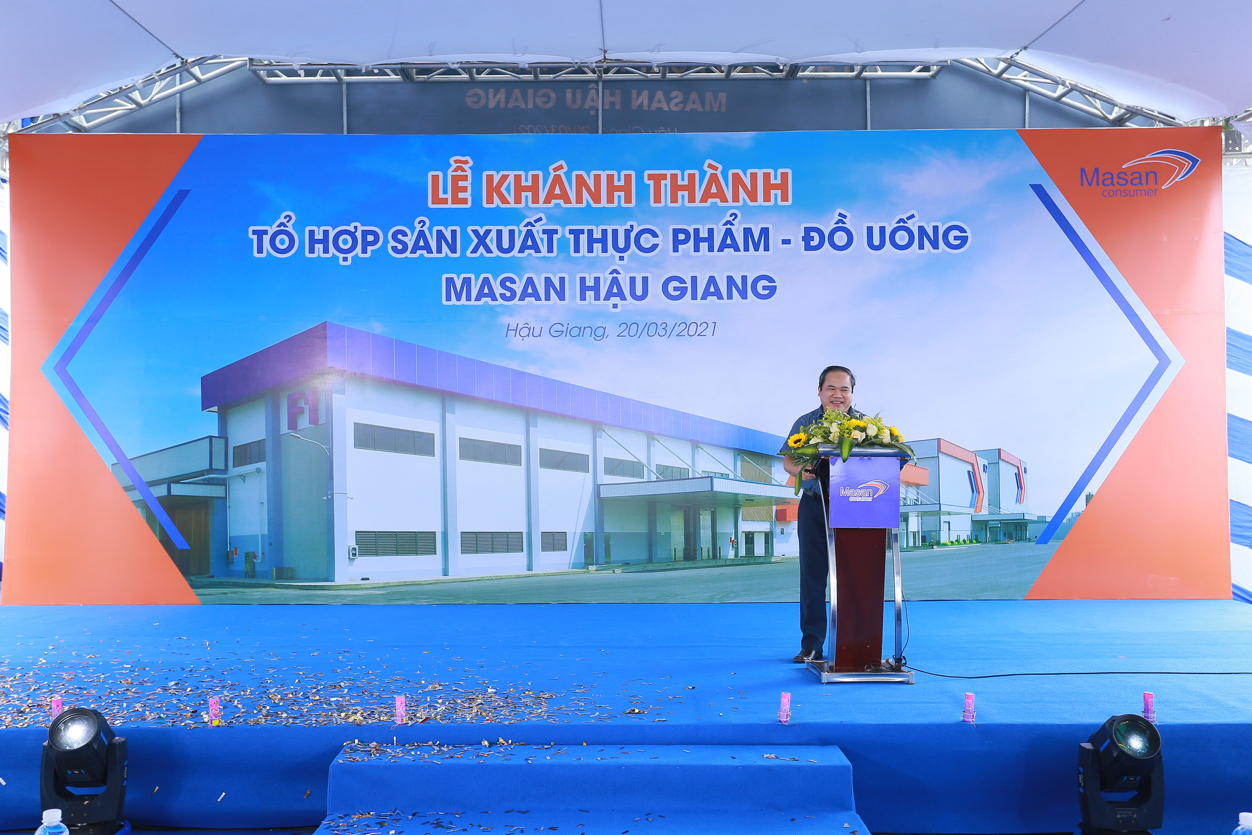 Masan Consumer khánh thành Tổ hợp sản xuất Thực phẩm - Đồ uống 1600 tỷ tại Hậu Giang - Ảnh 3. Masan Consumer khánh thành Tổ hợp sản xuất Thực phẩm - Đồ uống 1600 tỷ tại Hậu Giang - Ảnh 3.