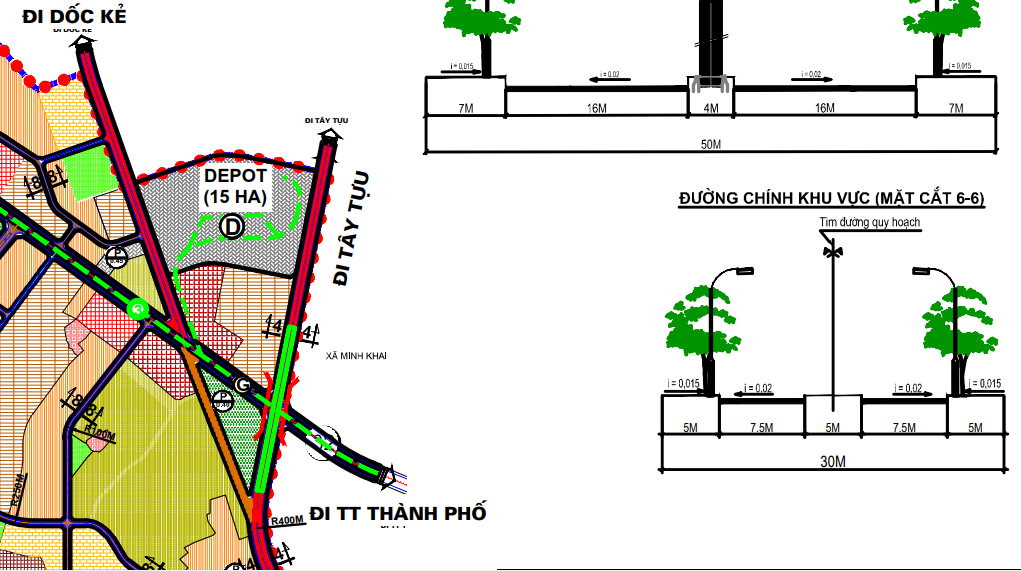 Bản đồ quy hoạch giao thông quận Bắc Từ Liêm, Hà Nội - Ảnh 4. Bản đồ quy hoạch giao thông quận Bắc Từ Liêm, Hà Nội - Ảnh 4.