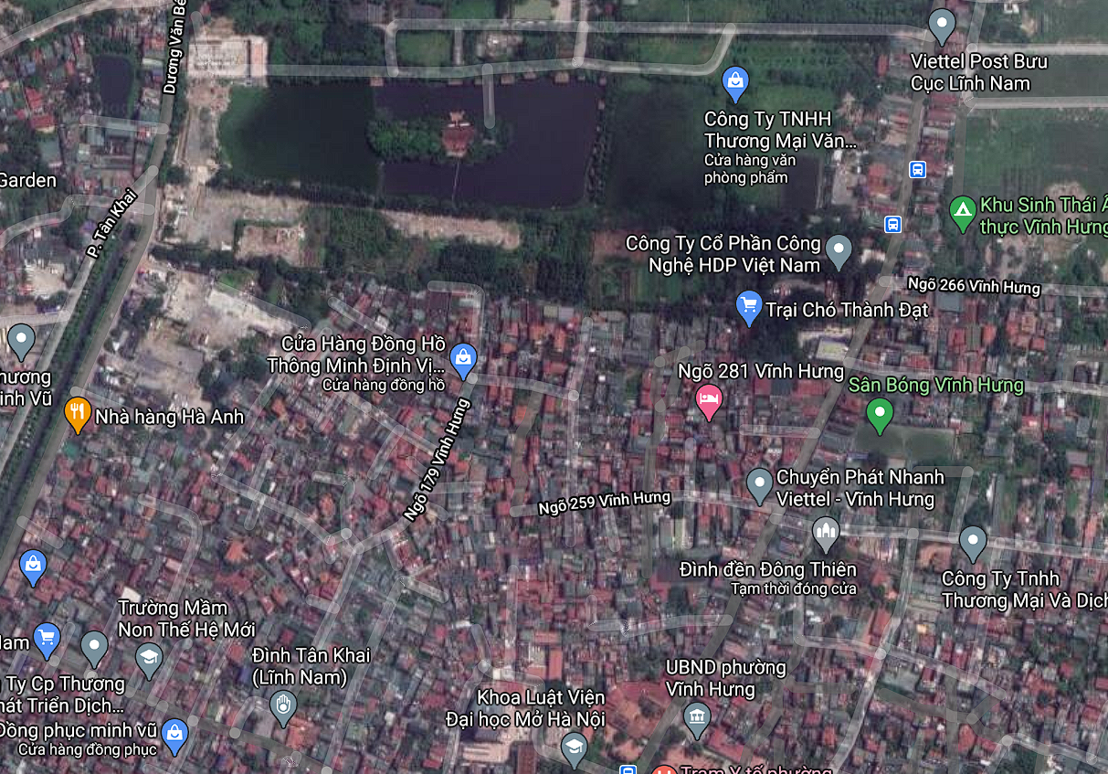 Đất dính quy hoạch ở phường Vĩnh Hưng, Hoàng Mai, Hà Nội - Ảnh 2.