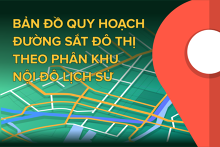 [Infographic] Lộ trình 5 tuyến đường sắt đô thị qua nội đô lịch sử Hà Nội theo quy hoạch