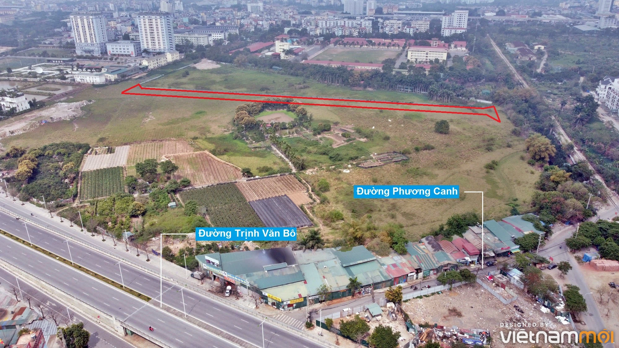 Những khu đất sắp thu hồi để mở đường ở phường Phương Canh, Nam Từ Liêm, Hà Nội (phần 3) - Ảnh 6. Những khu đất sắp thu hồi để mở đường ở phường Phương Canh, Nam Từ Liêm, Hà Nội (phần 3) - Ảnh 6.
