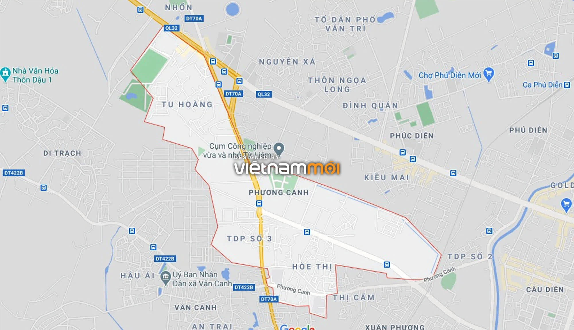 Những khu đất sắp thu hồi để mở đường ở phường Phương Canh, Nam Từ Liêm, Hà Nội (phần 2) - Ảnh 1. Những khu đất sắp thu hồi để mở đường ở phường Phương Canh, Nam Từ Liêm, Hà Nội (phần 2) - Ảnh 1.