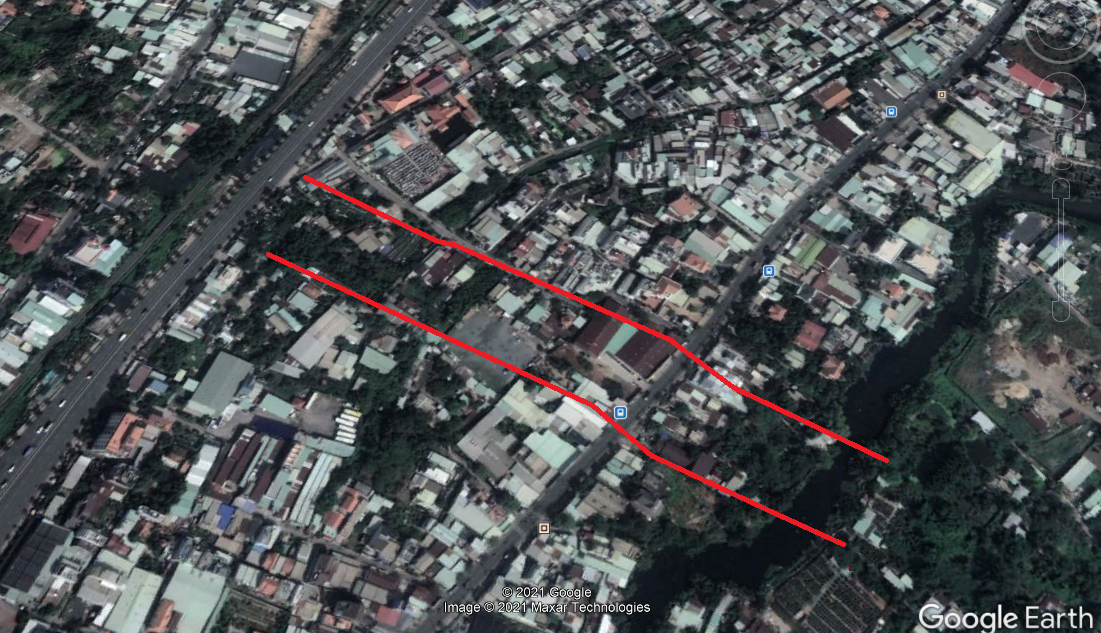 Vị trí sẽ mở Vành đai 2 TP HCM đoạn qua TP Thủ Đức (phần 2) - Ảnh 4. Vị trí sẽ mở Vành đai 2 TP HCM đoạn qua TP Thủ Đức (phần 2) - Ảnh 4.