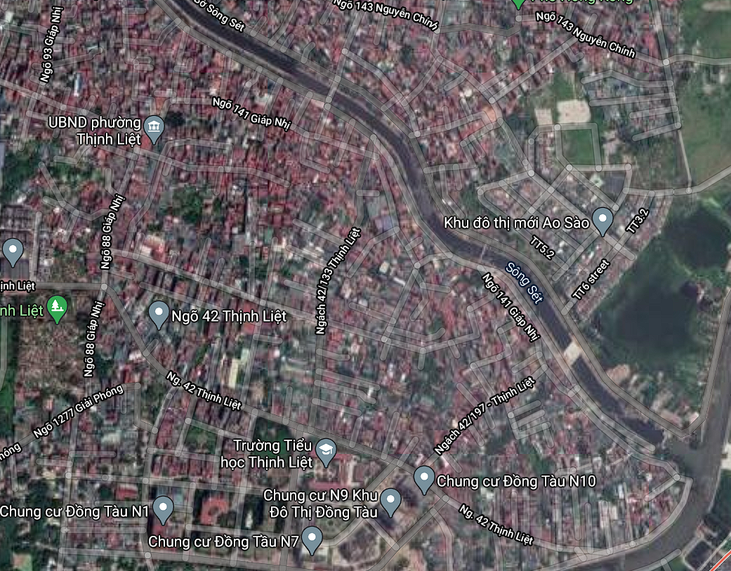 Đất dính quy hoạch ở phường Thịnh Liệt, Hoàng Mai, Hà Nội - Ảnh 2.