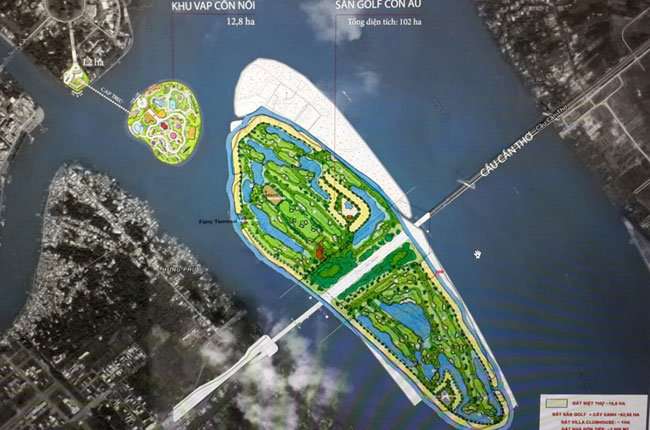 Sân golf hơn 1.000 tỷ đồng của Vingroup tại Cần Thơ dự kiến xong bồi thường, tái định cư vào tháng 11 - Ảnh 1. Sân golf hơn 1.000 tỷ đồng của Vingroup tại Cần Thơ dự kiến xong bồi thường, tái định cư vào tháng 11 - Ảnh 1.