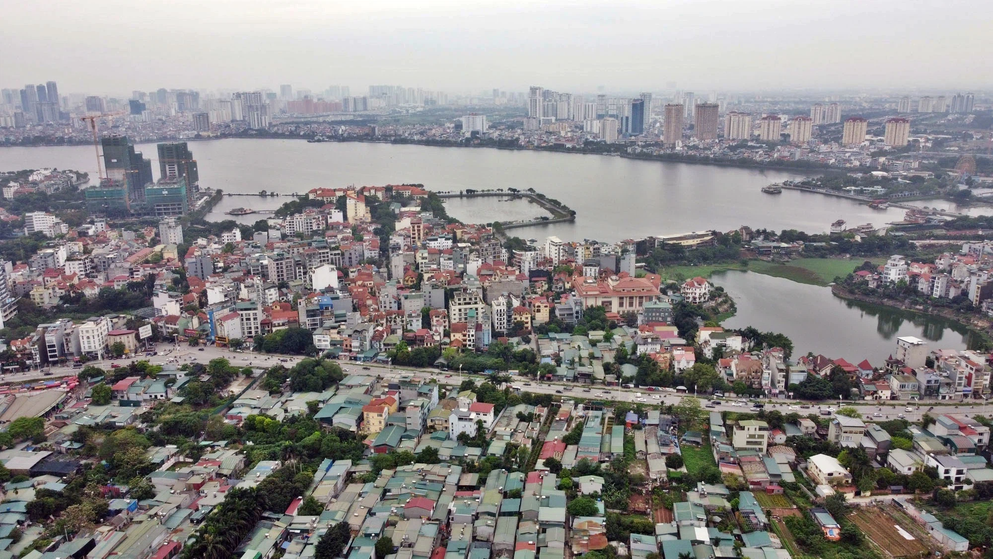 Toàn cảnh hiện trạng Phân khu đô thị sông Hồng trên địa bàn quận Tây Hồ - Ảnh 20. Toàn cảnh hiện trạng Phân khu đô thị sông Hồng trên địa bàn quận Tây Hồ - Ảnh 20.