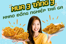 Khuyến mãi ăn uống tuần này (29/3 - 4/4): Popeyes ‘mua 3 tặng 3’, Passio ưu đãi 9.000 VNĐ