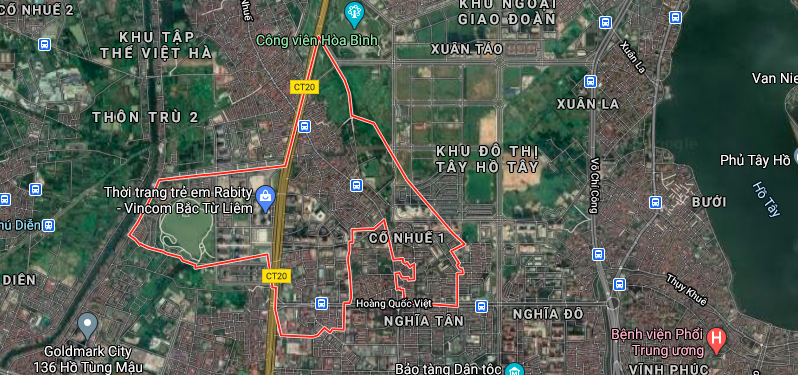 Bản đồ quy hoạch sử dụng đất phường Cổ Nhuế 1, Bắc Từ Liêm, Hà Nội - Ảnh 1. Bản đồ quy hoạch sử dụng đất phường Cổ Nhuế 1, Bắc Từ Liêm, Hà Nội - Ảnh 1.