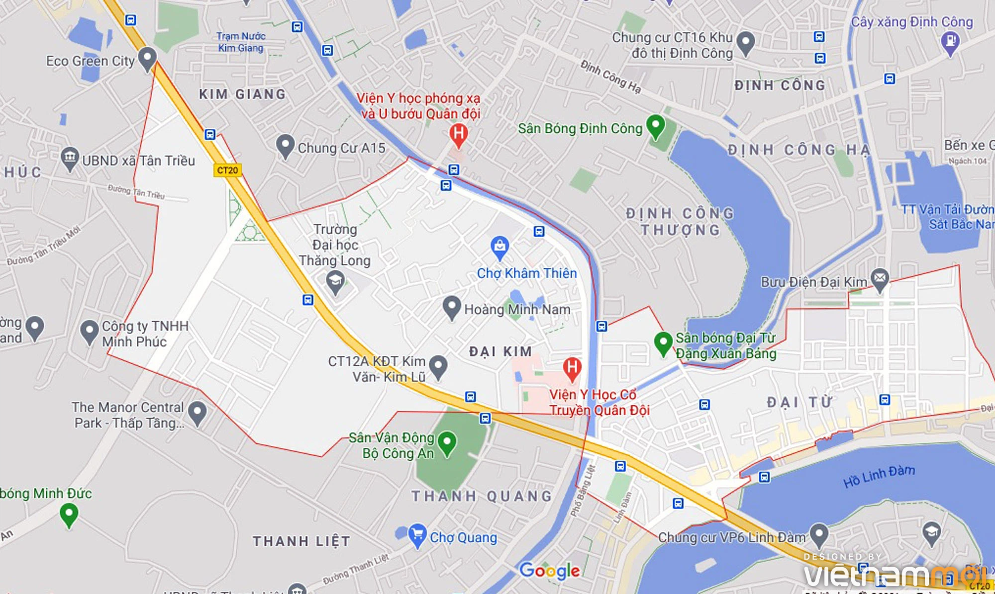 Đường sẽ mở theo quy hoạch ở phường Đại Kim, Hoàng Mai, Hà Nội (phần 2) - Ảnh 1. Đường sẽ mở theo quy hoạch ở phường Đại Kim, Hoàng Mai, Hà Nội (phần 2) - Ảnh 1.