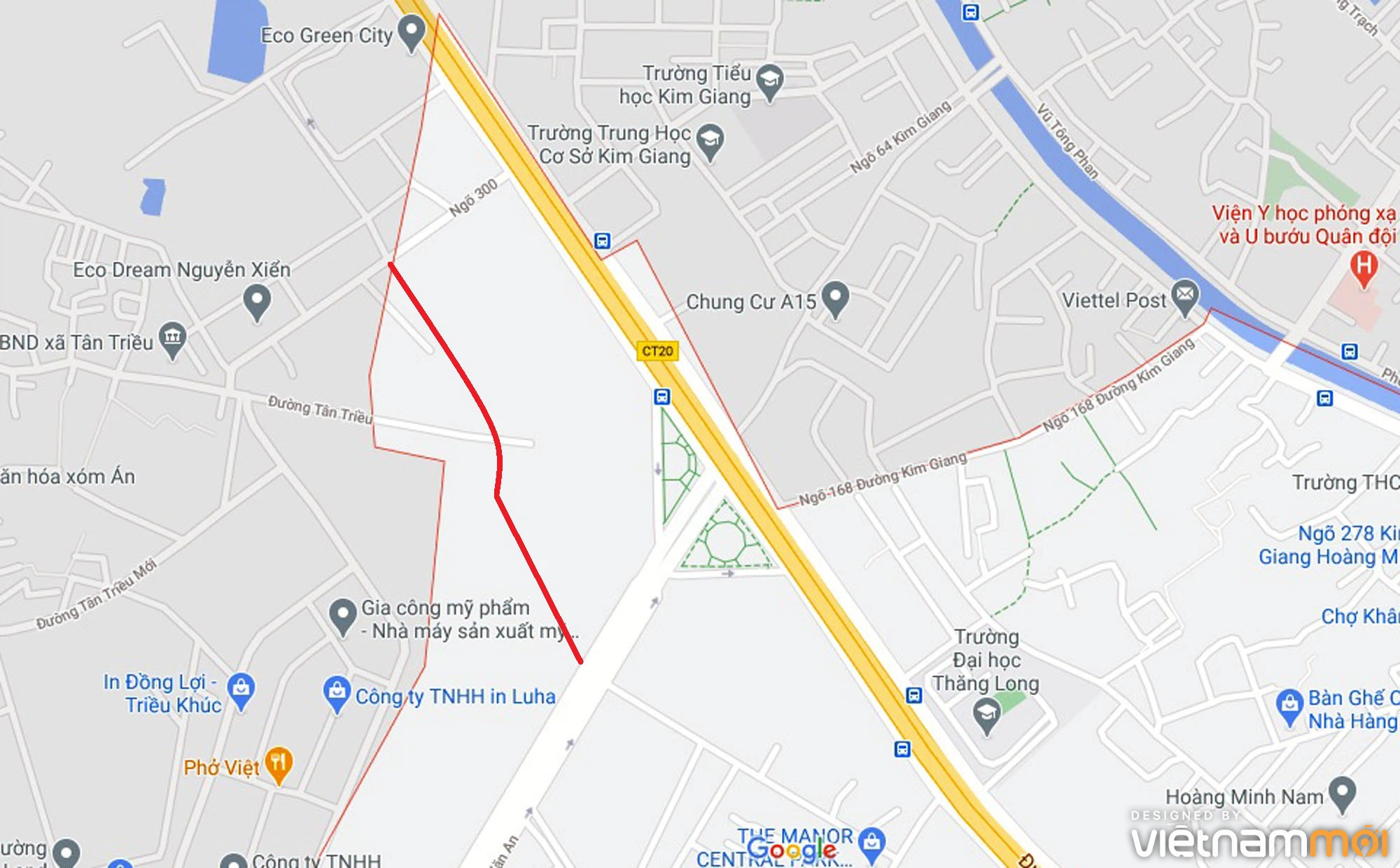 Đường sẽ mở theo quy hoạch ở phường Đại Kim, Hoàng Mai, Hà Nội (phần 2) - Ảnh 2. Đường sẽ mở theo quy hoạch ở phường Đại Kim, Hoàng Mai, Hà Nội (phần 2) - Ảnh 2.