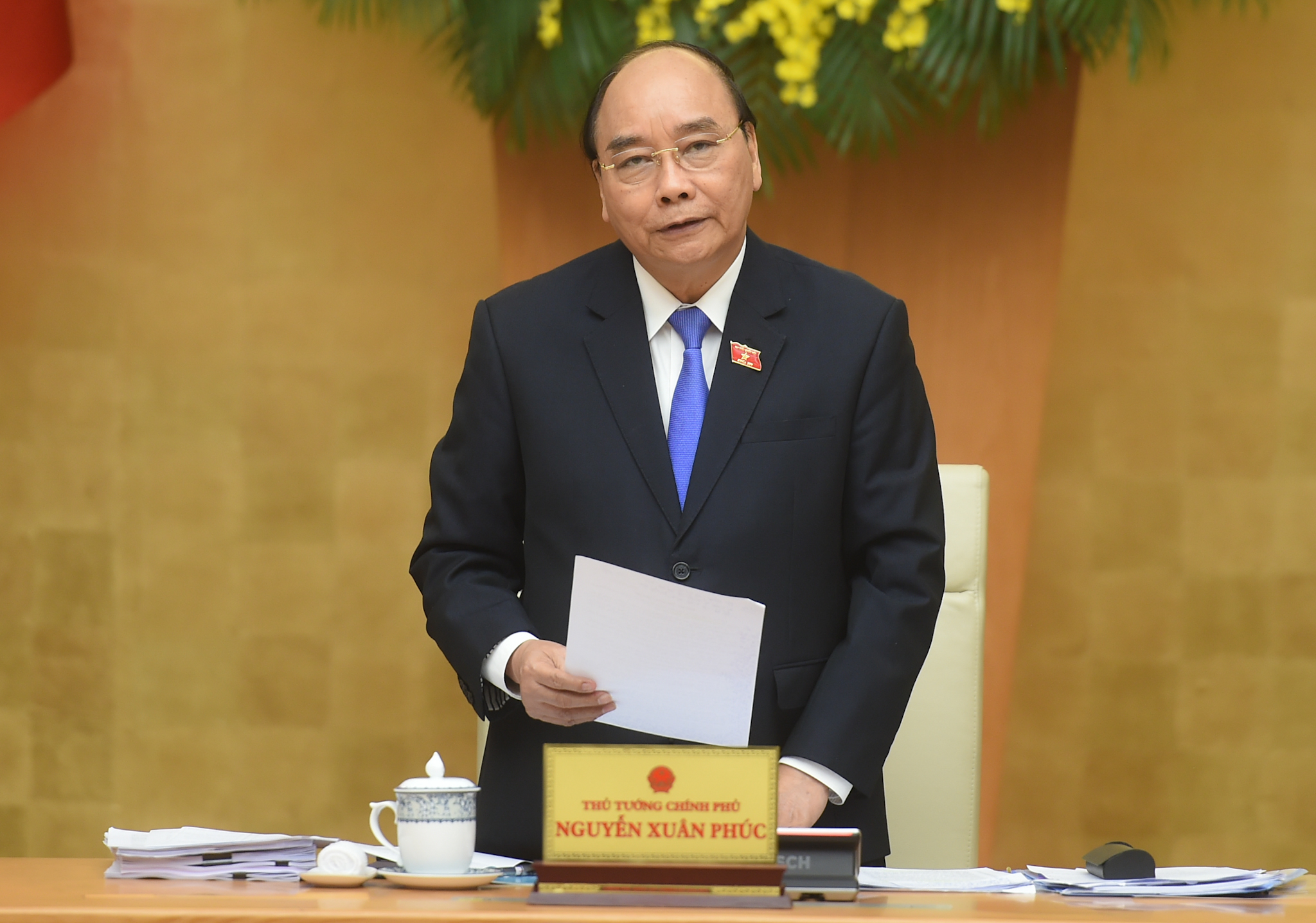 Thủ tướng Nguyễn Xuân Phúc: Không khí làm ăn kinh doanh khởi sắc hơn - Ảnh 1. Thủ tướng Nguyễn Xuân Phúc: Không khí làm ăn kinh doanh khởi sắc hơn - Ảnh 1.