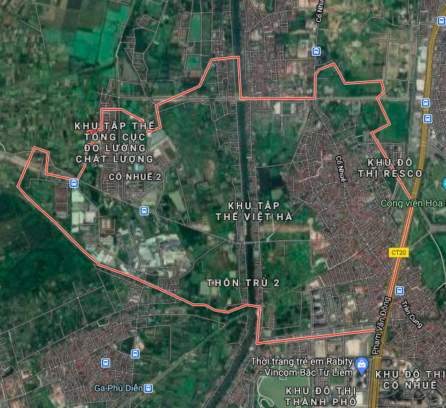 Bản đồ quy hoạch sử dụng đất phường Cổ Nhuế 2, Bắc Từ Liêm, Hà Nội - Ảnh 1. Bản đồ quy hoạch sử dụng đất phường Cổ Nhuế 2, Bắc Từ Liêm, Hà Nội - Ảnh 1.