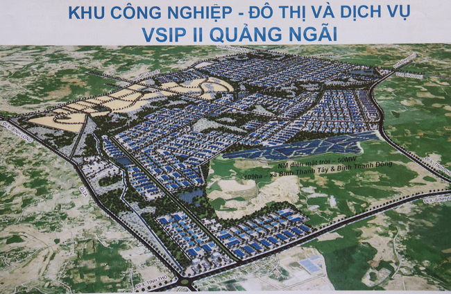 Phối cảnh Khu công nghiệp VSIP II Quảng Ngãi Phối cảnh Khu công nghiệp VSIP II Quảng Ngãi