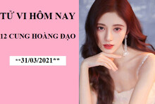 Tử vi hôm nay (31/3/2021) của 12 cung hoàng đạo: Song Tử sự nghiệp phát triển như diều gặp gió