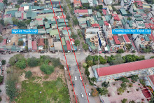 Đường sẽ mở theo quy hoạch ở phường Thịnh Liệt, Hoàng Mai, Hà Nội (phần 2)