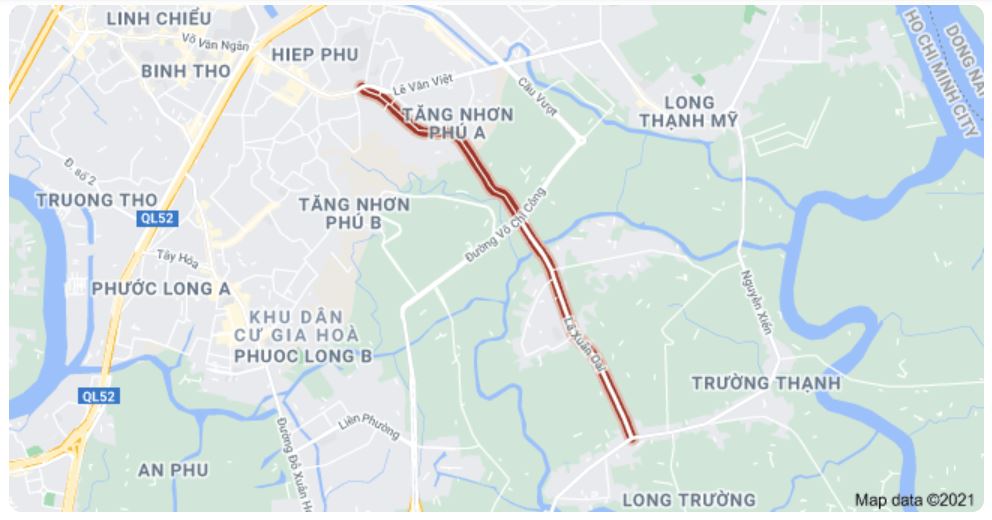Giá đất đường Lã Xuân Oai, TP Thủ Đức, TP HCM - Ảnh 1. Giá đất đường Lã Xuân Oai, TP Thủ Đức, TP HCM - Ảnh 1.