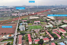 Đường sẽ mở theo quy hoạch ở xã Tân Lập, Đan Phượng, Hà Nội (phần 3)