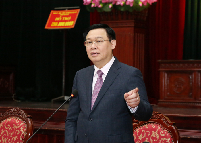 Bí thư Hà Nội Vương Đình Huệ: 'Với đà này thì đến năm 2023, Gia Lâm có thể lên quận được' - Ảnh 1. Bí thư Hà Nội Vương Đình Huệ: 'Với đà này thì đến năm 2023, Gia Lâm có thể lên quận được' - Ảnh 1.