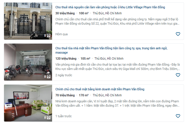Giá đất đường Phạm Văn Đồng, TP Thủ Đức, TP HCM - Ảnh 5. Giá đất đường Phạm Văn Đồng, TP Thủ Đức, TP HCM - Ảnh 5.
